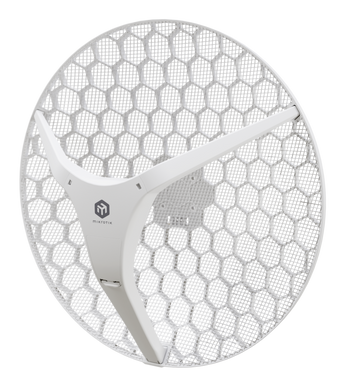 CPE Wi-Fi 6 outdoor (27dBi) para links PtP/PtMP 5GHz até 30km - LHG-5AXD-XL
