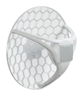 MikroTik LHGG LTE7 kit (LHGGR&R11e-LTE7). Antena direcional de grelha 17dBi com modem LTE Cat7 (300Mbps/100Mbps). Porta Gigabit PoE. Ideal para zonas remotas. - LHGGR&R11E-LTE7