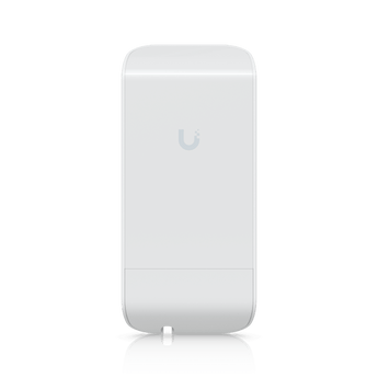 CPE airMAX NanoStation Loco M5 (LOCOM5) 5GHz Ubiquiti. Compacto, antena integrada, MIMO 2x2. Ideal para cliente PtMP ou link PtP curto - LOCOM5