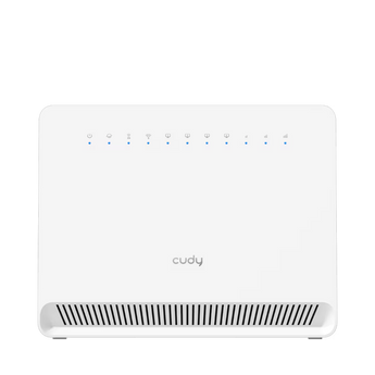 Cudy LT700E: router 4G LTE Cat. 6 com Nano SIM, Wi-Fi 5 dual-band, quatro portas Gigabit, Cudy Mesh e VPN. Gestão pela Cudy App e cloud.