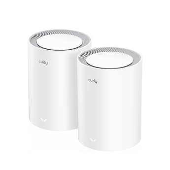 O Cudy M3000 V2.0 (1-Pack) é um sistema Mesh Wi-Fi 6 de alto desempenho com porta 2.5G e 5 antenas, ideal para streaming 4K, gaming e até 200 dispositivos.