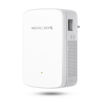 Repetidor Wi-Fi AC750 Mercusys ME20. Dual Band (433+300 Mbps). Elimina zonas mortas. Porta Ethernet 10/100. Indicador de sinal inteligente e WPA3. - ME20