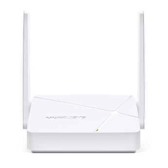 Router Wi-Fi AC750 Mercusys MR20. Dual Band (433+300 Mbps). 2 antenas de 5dBi. Modos Router, AP e Extensor de Alcance. Suporta WPA3 e IPTV. - MR20