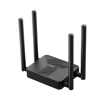 Router Wi-Fi 6 AX1500 Mercusys MR62X. Velocidade até 1.5 Gbps (1201+300 Mbps). Portas Gigabit, WPA3, MU-MIMO e OFDMA. 4 Antenas de alto ganho. - MR62X