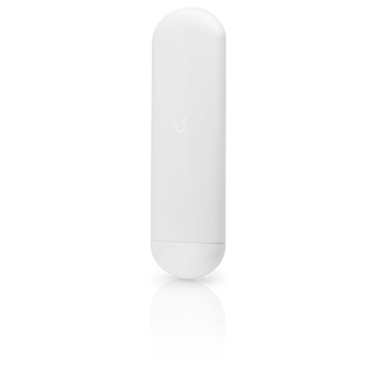 CPE de alto desempenho da Ubiquiti. O NanoStation 5AC (NS-5AC) oferece tecnologia airMAX ac, duas portas GbE com PoE Passthrough e gestão por Wi-Fi. - NS-5AC