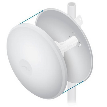 Ubiquiti Networks PBE-RAD-400 is a protective radome accessory for PBE-M2-400, PBE-M5-400, and PBE-5AC-400 - PBE-RAD-400