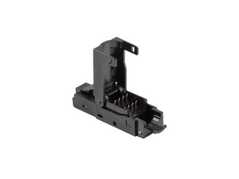 Lanberg PLU-6000TL. Ficha RJ45 Cat 6 U/UTP. Instalação rápida Tool-less (sem alicate de cravar). Reutilizável. Material ABS/Metal. Cor Preta. - PLU-6000TL