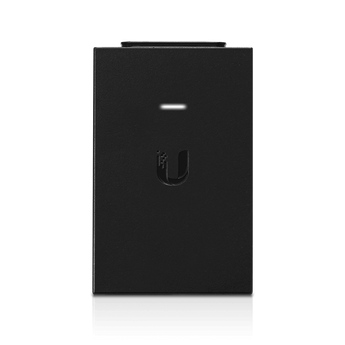 Ubiquiti POE-24-24W. Adaptador PoE Passivo 24V 1A (24W). Velocidade 10/100 Mbps. Proteção ESD e aterramento. Cor Preta. Para airMAX e UniFi (24V). - POE-24-24W