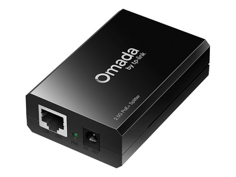 TP-Link POE260R. Splitter PoE Gigabit 2.5G. Separa dados e energia de um cabo PoE. Saída DC selecionável (12V/9V/5V). Suporta 802.3af/at. Ideal para alimentar dispositivos não-PoE até 100m. - POE260R
