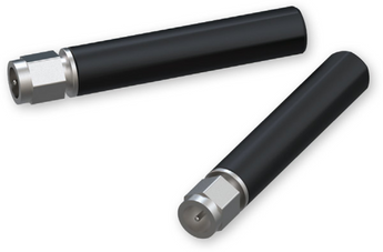 Teltonika PR1CS530. Antena móvel 5G/4G/LTE omnidirecional. Frequência 698-6000 MHz. Conector SMA Macho. Formato reto e compacto. Ganho até 2.8 dBi. - PR1CS530