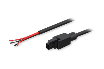 Cabo de alimentação Teltonika PR2PL15B de 1,5 m com 4 fios abertos para conector de 4 pinos. Compatível com routers e gateways Teltonika Networks. - PR2PL15B