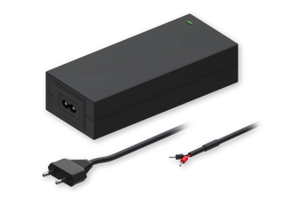 Fonte de alimentação Teltonika PR317EUA (62,4 W) com saída de 48 V DC / 1,3 A e terminais de ponta. Ficha EU (Tipo C). Ideal para routers e switches Teltonika Networks - PR317EUA