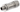 Teltonika PR40118K. Conector M12 Macho de 8 pinos (X-Coded). Ideal para cabos Ethernet Gigabit industriais. Corpo em zinco fundido (blindado). Proteção IP67. - PR40118K