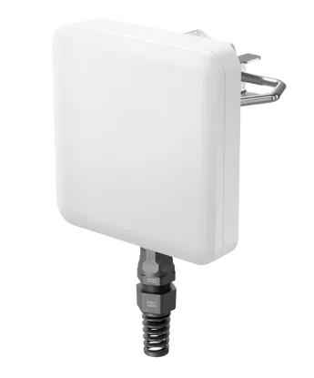 Caixa compacta e leve da QuWireless para instalações no exterior. A QuBox Mini (QBEMI) tem proteção IP67, é resistente a UV e ideal para criar soluções à medida. - QBEMI