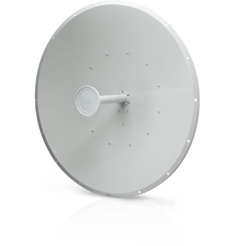 PrUbiquiti Networks RD-5G34 is a RocketDish operating between 4.9 and 5GHz, with a 34dBi gain. This parabolic dish antenna is designed to work with the Rocket M5 - RD-5G34