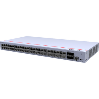 48 portas GE (não-PoE) e 4 uplinks 1G SFP. Capacidade de 104 Gbit/s e iStack. Ideal para acesso de alta densidade. - S310-48T4S