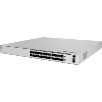 Switch core/agregação Huawei eKit S620-16X8YZ. 16x 10G SFP+, 8x 25G SFP28. Capacidade 1.12 Tbps, 833 Mpps, iStack e fontes redundantes (1+1). - S620-16X8YZ