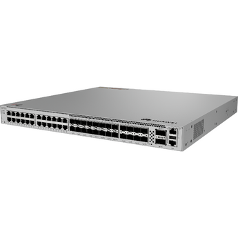 Switch core Huawei eKit S620. 24xGE, 16x10G SFP+, 8x25G SFP28, 2x100G QSFP28. Capacidade 1.168 Tbps, iStack, fontes redundantes 1+1. - S620-24T16X8Y2CZ