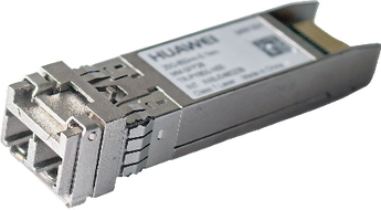 Módulo Huawei eKit SFP28 (SFP-25G-LR-EKIT). Velocidade 25 Gbps. Fibra Monomodo (SMF) 1310nm. Alcance até 10km. Conector LC Duplex. 25GBASE-LR. - SFP-25G-LR-EKIT