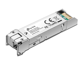 TP-Link TL-SM321B-2. Módulo SFP WDM Bi-Direcional (Lado B). Velocidade 1.25 Gbps. Alcance 2 km em Fibra Monomodo. TX: 1310nm / RX: 1550nm. Suporta DDM. - SM321B-2