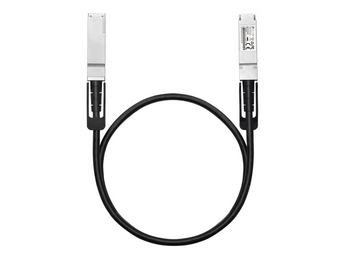 TP-Link SM9220-1M. Cabo de Ligação Direta (DAC) Passivo. Conectores QSFP28 para QSFP28. Velocidade 100 Gbps. Comprimento 1m. Condutor Cobre Banhado a Prata 30AWG. - SM9220-1M