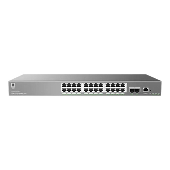 Grandstream GWN7803 Pro. Switch Gerível L2++ com 24 portas Gigabit e 2 portas SFP+ (10G). Processador Dual-Core. Roteamento Estático. Gestão Cloud GDMS. - GWN7803 PRO - Image 2