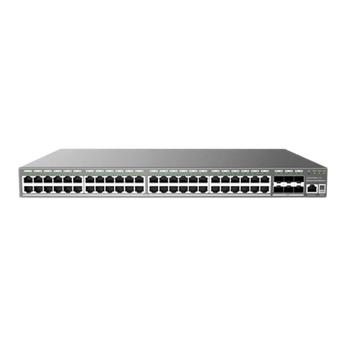Switch Gerido L3 Grandstream GWN7806PL PRO. 48 Portas Gigabit PoE+ (400W), 6x Uplinks SFP+ 10G. Suporte PoE++, Stacking e Routing Estático. Ideal para redes empresariais. - GWN7806PL PRO