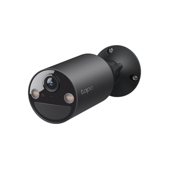 TP-Link Tapo C411. Câmara de segurança sem fios a bateria (180 dias). Resolução 2K 3MP. Visão Noturna a Cores. Deteção Inteligente de Pessoas. Resistente IP65. - TAPO C411