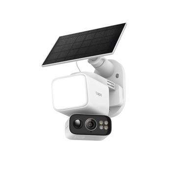 TP-Link Tapo C615F KIT. Câmara Pan/Tilt 360° com Holofote de 800 Lumens. Resolução 2K 3MP. Painel Solar incluído (Sem fios). Detecção AI e Rastreio Inteligente. - TAPO C615F KIT