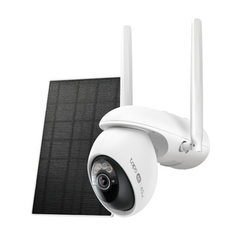 TP-Link Tapo C665G KIT. Câmara 4G LTE e Wi-Fi Dual Band. Resolução 4K 8MP. Rastreio IA 360°. Painel Solar incluído. Ideal para locais remotos sem internet fixa. - TAPO C665G KIT