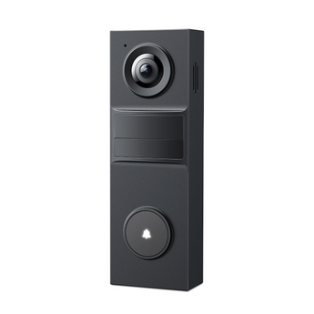 TP-Link Tapo D205. Vídeo Porteiro Inteligente 2K 3MP a Bateria (180 dias). Visão Panorâmica 160°. Deteção AI de Pessoas gratuita. Áudio Bidirecional. Gravação em microSD. IP54. - TAPO D205