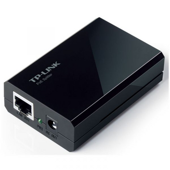 Splitter PoE Gigabit TP-Link TL-POE10R. Separa energia e dados de um cabo de rede para alimentar dispositivos não-PoE. Voltagem selecionável (5V, 9V ou 12V). - TL-POE10R