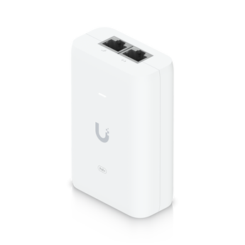 PoE activo 48V DC @ 0.65A (30W) Gigabit com cabo de alimentação - Branco - U-POE+