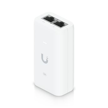 PoE activo 48V, 0.32A (15,4W) Gigabit com cabo de alimentação - Branco - U-POE