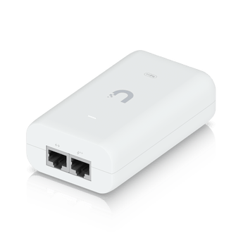 Fornece 60W (PoE++) para dispositivos UniFi (Access, etc.). Inclui porta LAN Gigabit e proteção contra sobretensão. - U-POE++