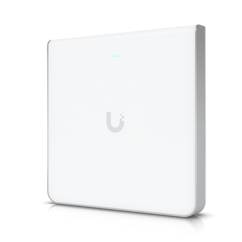 Elegante ponto de acesso WiFi 6E com switch de quatro portas projetado para redes de alta densidade - U6-ENTERPRISE-IW