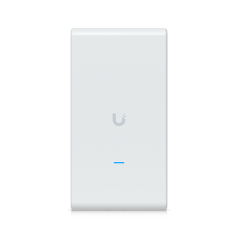 Ponto de acesso Wi-Fi 6 (AP) para uso interno/externo com 4 fluxos espaciais, uma super antena integrada e uma porta Gigabit passthrough. - U6-MESH-PRO