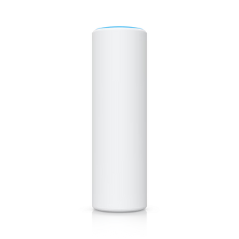 Access Point Ubiquiti UniFi U7-Mesh. Tecnologia Wi-Fi 7 (802.11be), cobertura 140m², suporta 200+ clientes, uplink 2.5 GbE e proteção IPX6 (Indoor/Outdoor). - U7-MESH