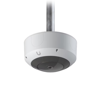 Caixa de junção em alumínio Ubiquiti UACC-AI-360-JB para as câmaras UVC-AI-360 e UVC-G6-Pro-360. Proteção IPX6, resistência antivandalismo IK08 e suporte para tubagem de 3/4".