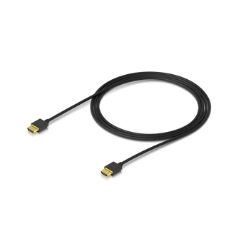 Cabo HDMI 2.1 Ubiquiti Ultra-Fino (2.8mm). Comprimento 2m. Suporta 8K/60Hz e 4K/120Hz. Ideal para streaming de câmaras e A/V profissional. Flexível e discreto. - UACC-CABLE-UHS-2M