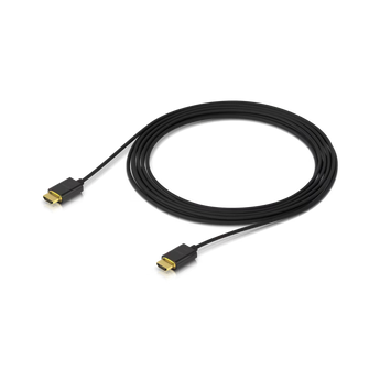 Cabo HDMI 2.1 Ubiquiti Ultra-Fino (2.8mm). Comprimento 5m. Suporta 8K/60Hz e 4K/120Hz. Ideal para streaming de câmaras e A/V profissional. Flexível e discreto. - UACC-CABLE-UHS-5M
