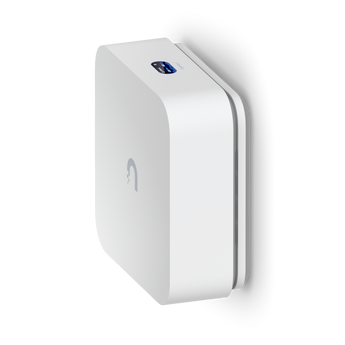 Suporte de parede magnético e elegante da Ubiquiti, desenhado à medida para o UniFi Express 7 (UX7). Cria um efeito "flutuante" para uma instalação limpa. - UACC-FM-16CM