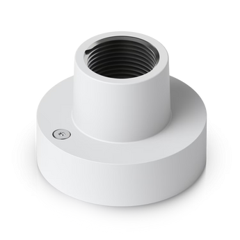 Ubiquiti UACC-G5-PTZ-PM. Adaptador de montagem suspensa (Pendant Mount) para câmaras UniFi G5 PTZ e G6 PTZ. Rosca G3/4" para fixação a tubos. Policarbonato Branco. - UACC-G5-PTZ-PM