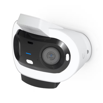 Potencie a sua câmara G6 180 com o Ubiquiti UACC-G6-180-ENHANCER-W. Inclui LED IR de 40m, floodlight de 600 lumens e buzzer integrado. Proteção IP66.