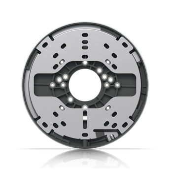 Placa adaptadora Ubiquiti (UACC-GB-PLATE-W). Interface para caixas de aparelhagem (Gang Box) e caixas de derivação. Compatível com G3, G4, G5, G6 e AI Series. Acabamento profissional. - UACC-GB-PLATE-W