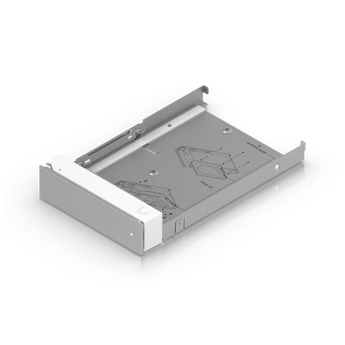 Ubiquiti UACC-HDD-Tray. Gaveta (Caddy) oficial para discos de 2.5 polegadas e 3.5 polegadas. Construção em aço e alumínio. Compatível com UDM-Pro, UDM-SE, UNVR, UNAS-Pro e mais. - UACC-HDD-TRAY
