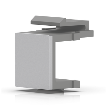 24-pack of snap-in inserts that cover unused ports on the UniFi 24-Port Blank Keystone Patch Panel while maintaining its aesthetic - UACC-KEYSTONE-BLANK-INSERT