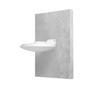 Suporte permite que dispositivos U6 Lite, U6+ nanoHD ou UAP-AC-LITE sejam montados em parede em vez de no teto. - UACC-LITE-AP-AM