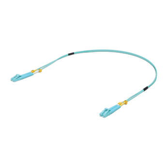 Conecte os seus equipamentos de rede com o cabo de fibra ótica multimodo OM3 da Ubiquiti (0.5m). - UACC-OFC-MM-0.5M