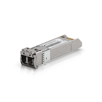 Módulo transceiver SFP+ 10G CWDM da Ubiquiti. Ideal para multiplexação de sinais ou para links Single-Mode ponto-a-ponto até 20 km na janela de 1450nm. - UACC-OM-SFP10-1450
